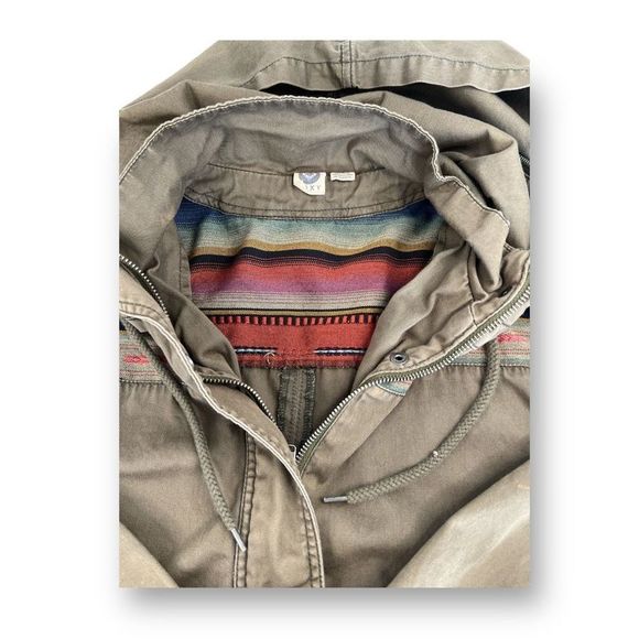 Roxy Aztec Jacket Size Large - Picture 7 of 10